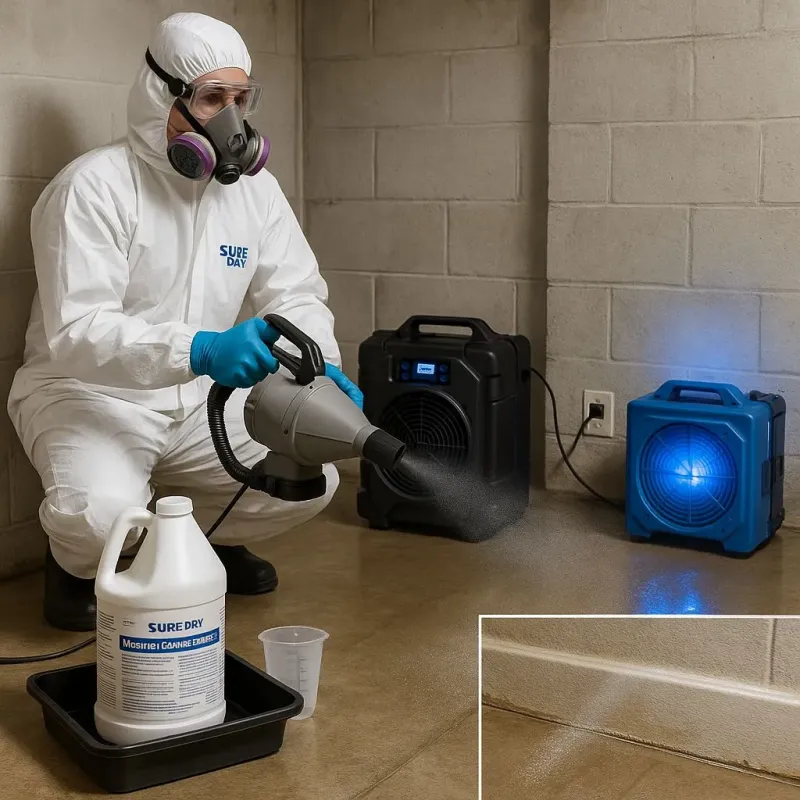 Sanitization and Odor Removal process in Adams County, CO