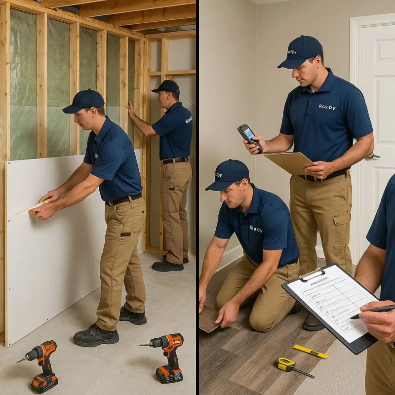 Repairs and Reconstruction process in Adams County, CO